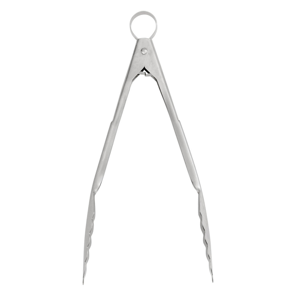 New All-Clad Precision Stainless-Steel Locking Tongs 12”