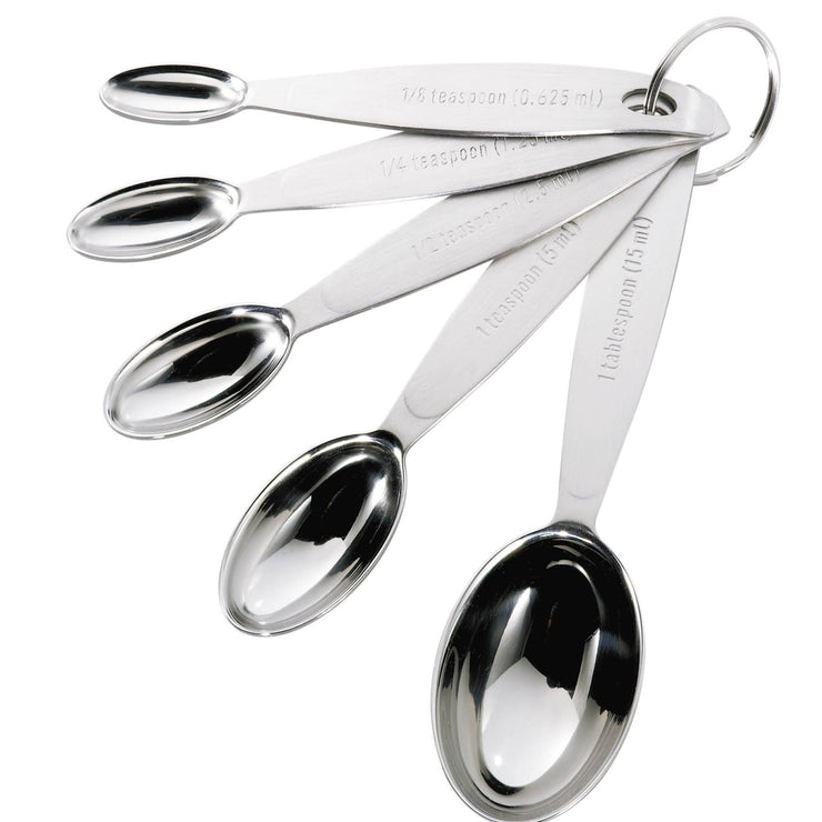 Cuisipro Stainless Steel Measuring Spoons  _Set of 5 - Cuisipro USA