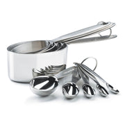 Stainless Steel Measuring Cups and Spoons Set -11pcs - Hudson