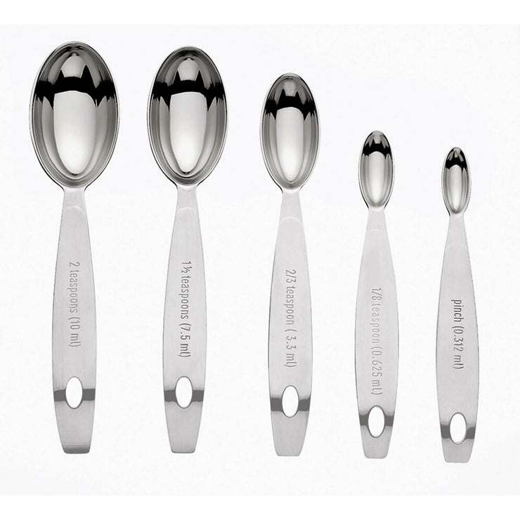 Cuisipro Stainless Steel Measuring Spoons_Set of 5 - Cuisipro USA
