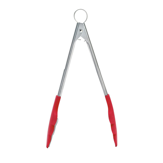 Cuisipro Silicone & Stainless Steel Tongs with Teeth - Cuisipro USA