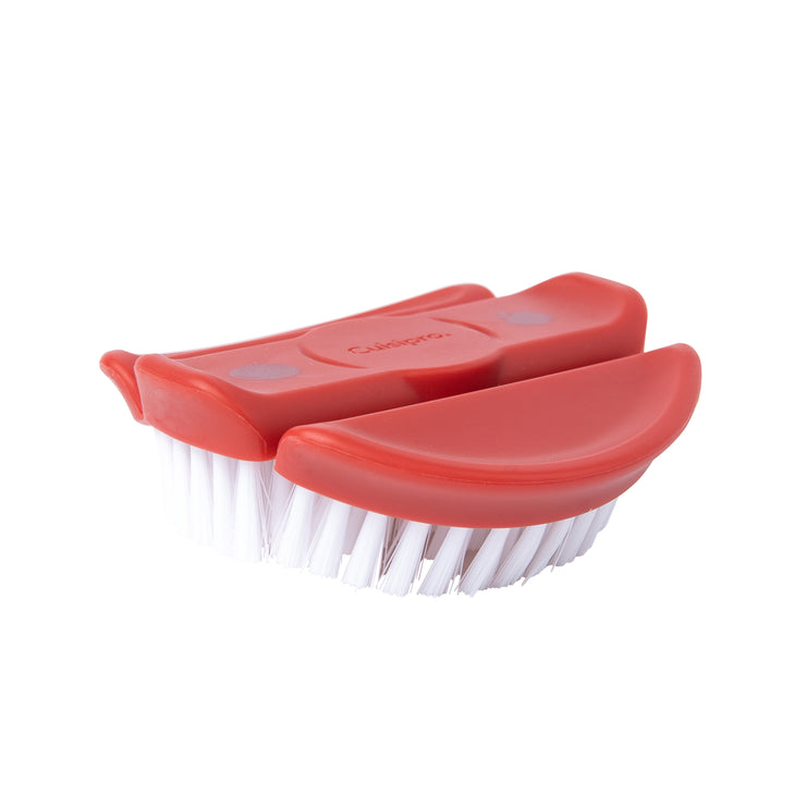 Vegetable Cleaning Brush Soft Red