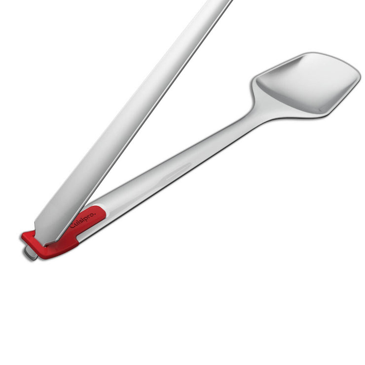 Cuisipro  Silver  Stainless Steel Salad Tongs - Cuisipro USA