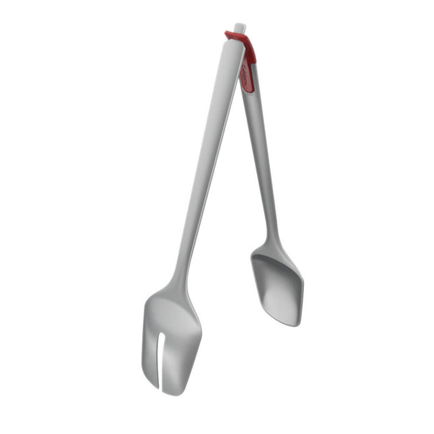 Cuisipro  Silver  Stainless Steel Salad Tongs - Cuisipro USA