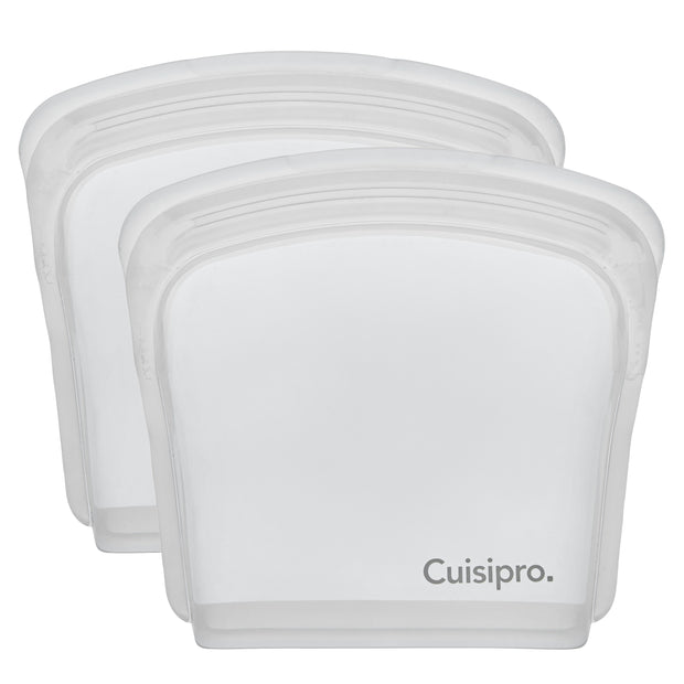 Cuisipro White Reusable Bags 200ml (set of 2)
