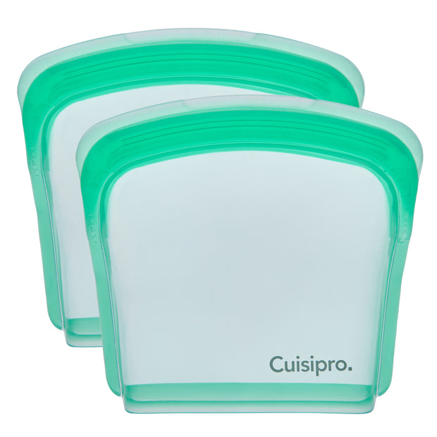 Cuisipro Green Reusable Bags 200ml (set of 2)